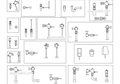 Basic Plumbing Drawing Blocks Autocad