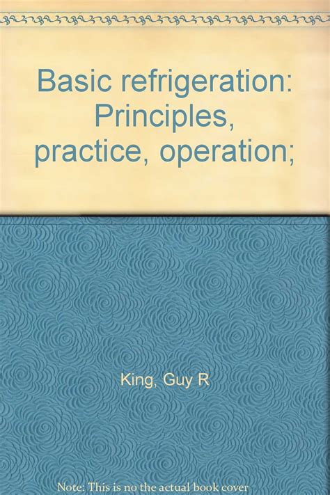 Basic Refrigeration Principles Practice Operation Book Graphs