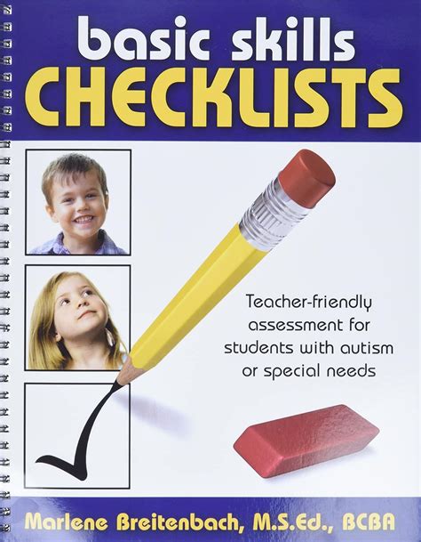 Basic Skills Checklists Teacher Friendly Assessment For Students With Autism Or Special Needs