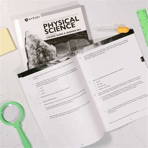 Basic Skills Physical Science 6 8 Answers