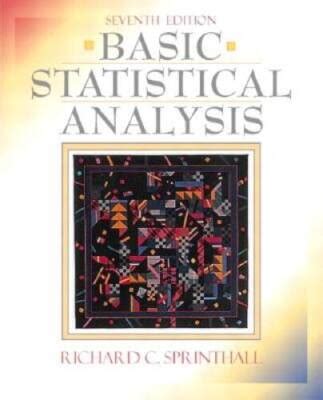 Basic Statistical Analysis 7th Edition
