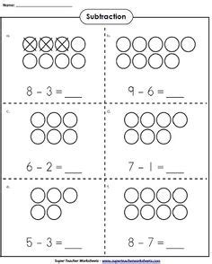 Basic Subtraction Worksheets Super Teacher Worksheets Simple Subtraction - Simple Subtraction