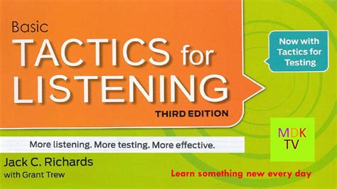 Basic Tactics For Listening Third Edition Teacher