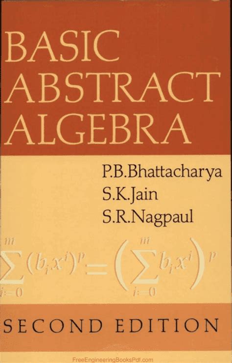 Download Basic Abstract Algebra Bhattacharya Solution Manual 