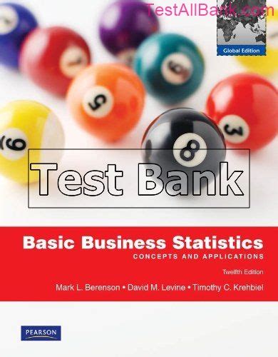 Download Basic Business Statistics Berenson 12Th Edition 