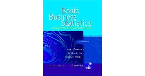 Download Basic Business Statistics Concepts And Applications 11Th Edition 