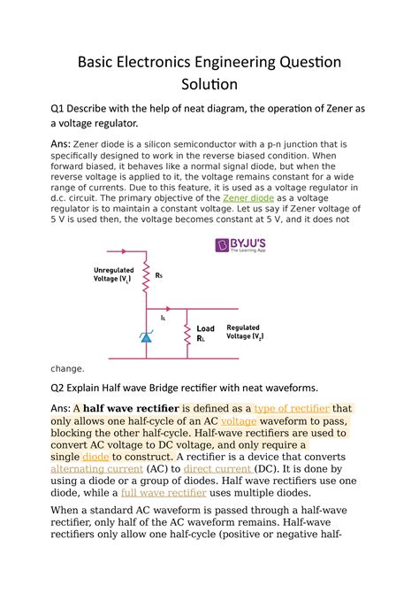 Download Basic Electrical Engineering Question And Answer 