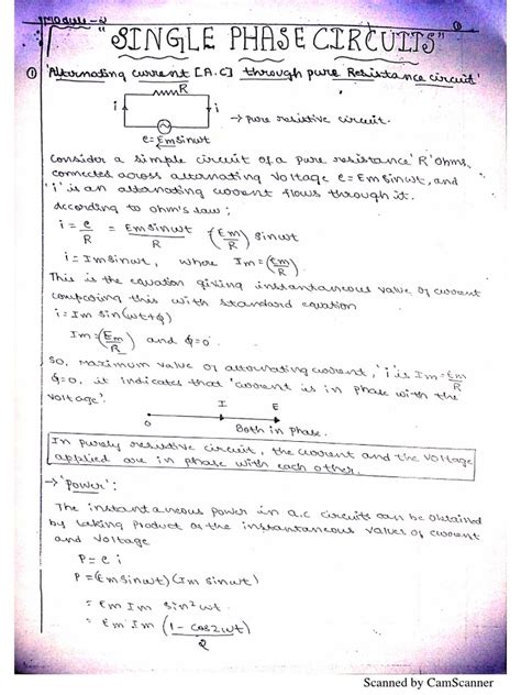 Read Online Basic Electrical Engineering Vtu Notes 