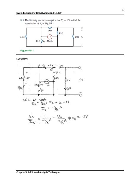 Download Basic Engineering Circuit Analysis 10Th Edition Solutions Download 