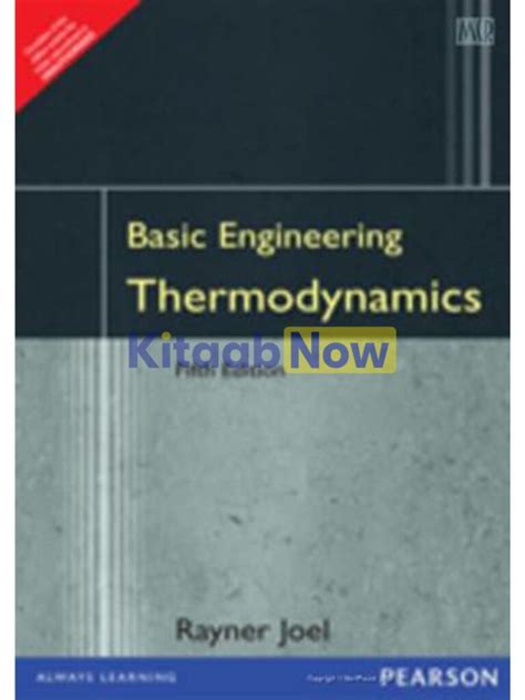 Full Download Basic Engineering Thermodynamics 5Th Edition By Rayner Joel 