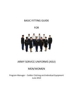 Read Basic Fitting Guide For United States Army 