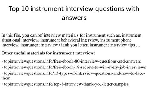 Download Basic Instrumentation Interview Questions Answers 