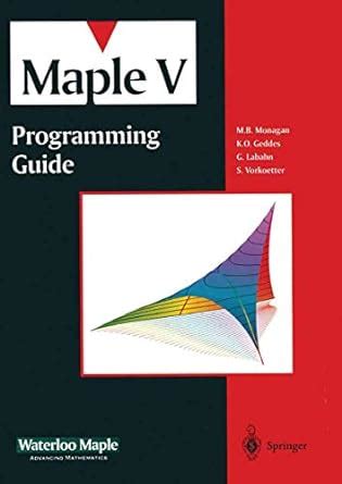 Full Download Basic Maple Programming Guide 