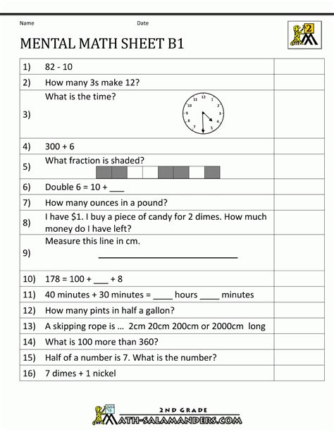 Read Online Basic Maths Test Papers 