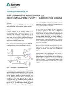 Read Online Basic Overview Of The Working Principle Of A Potentiostat 