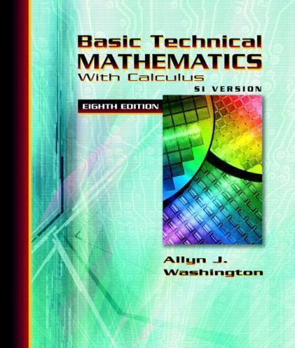 Full Download Basic Technical Mathematics With Calculus 8Th Edition 