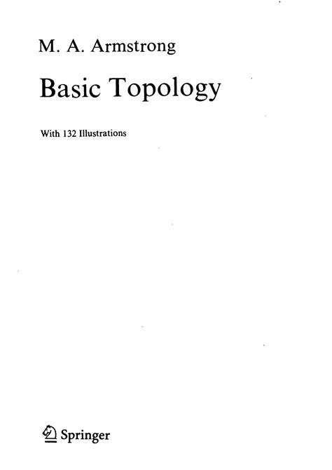 Download Basic Topology Armstrong Solutions 