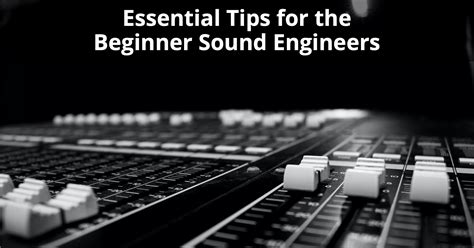 Read Basics Of Sound Engineering 