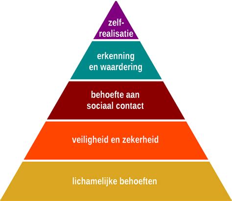 basisbehoeften theorie van maslow