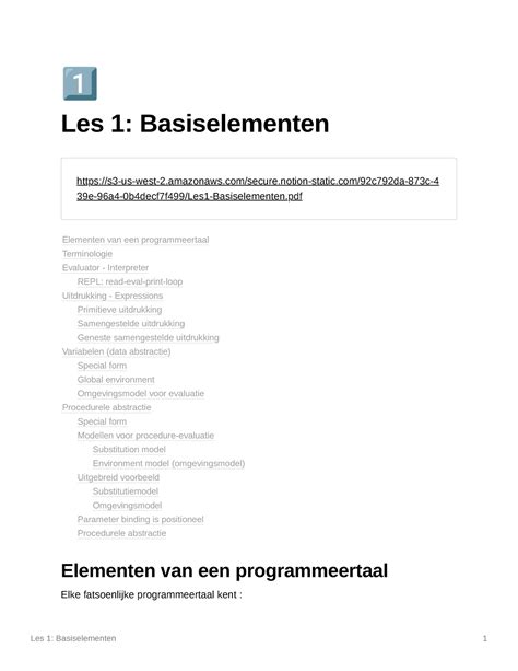 basiselementen