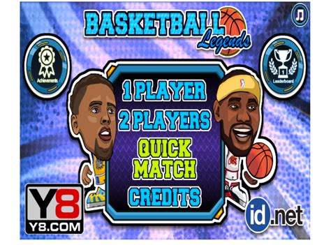 Halloween Basketball Legends Y8.com - Newbie Gaming 
