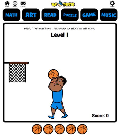 Basketball Math Game Toy Theater Basketball Math - Basketball Math