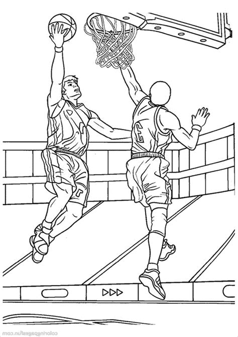 Basketball Player Coloring Page Coloringcrew Com Coloring Pages Basketball Players - Coloring Pages Basketball Players
