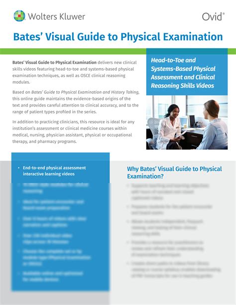 Read Online Bates Physical Assessment Study Guide 