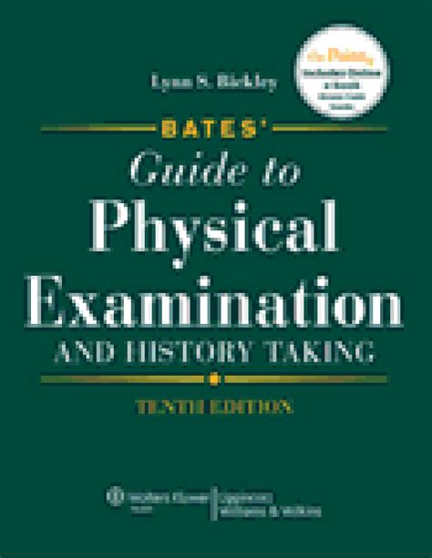 Read Bates Physical Examination 10Th Edition 