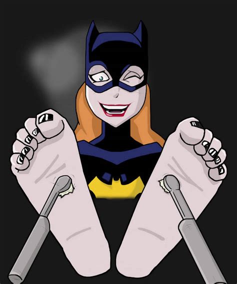 batgirl footjob