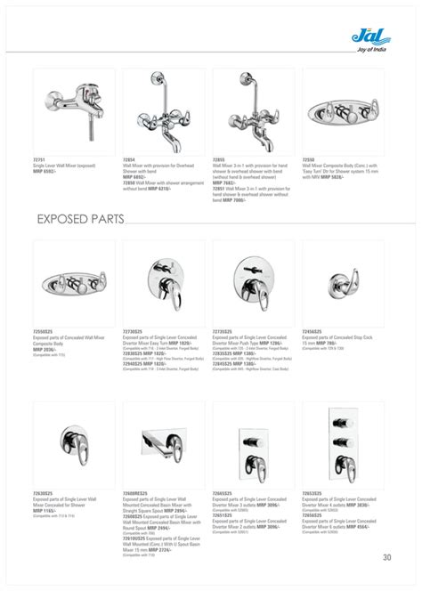 Bath Fittings Catalogue