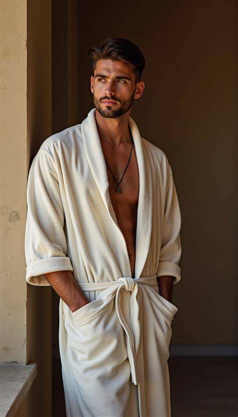 bathrobe nude