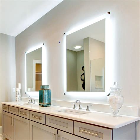 Bathroom Mirrors With Attached Lights