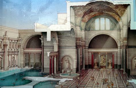 baths of caracalla in ancient times