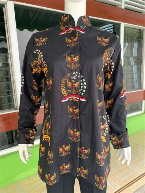 Batik Bpd Nasional Pakaian Jumbo Dan Standart Badan Warna Baju Dinas Bpd - Warna Baju Dinas Bpd