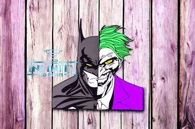 batman/joker insert-decor by Infinity 3D Prints MakerWorld.