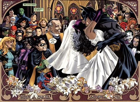 Batman And Talia Wedding
