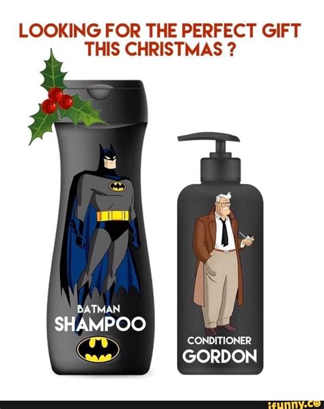 batman shampoo conditioner gordon