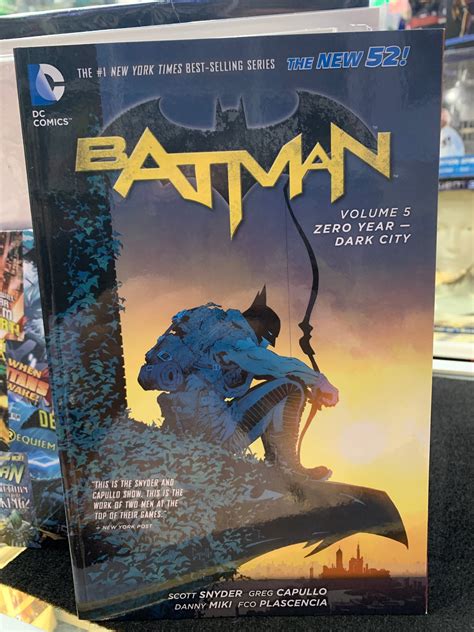 Batman Volume 5 Zero Year Dark City Tp The New 52 Batman Dc Comics Paperback