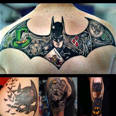 Batman Wing Tattoos