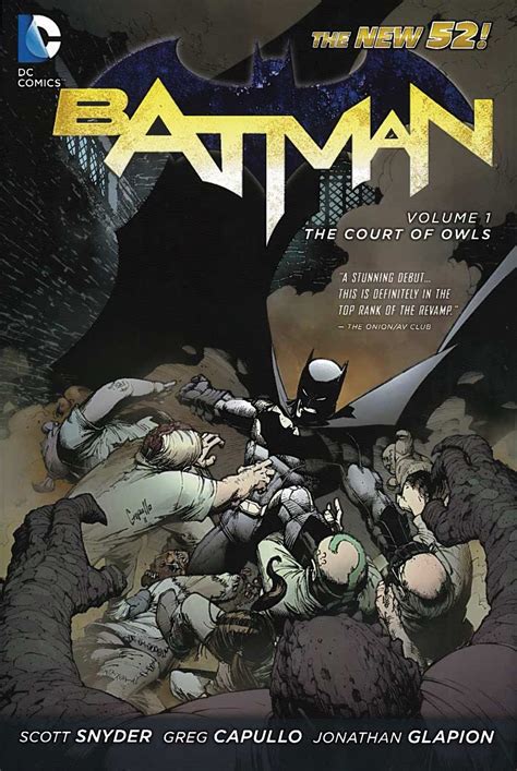 Download Batman Volume 1 The Court Of Owls Tp The New 52 Batman Dc Comics Paperback 