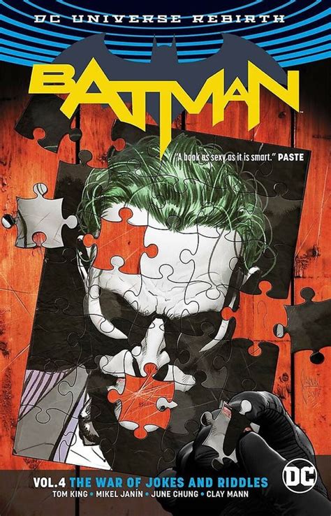 Read Online Batman Volume 4 The War Of Jokes And Riddles Batman Rebirth 
