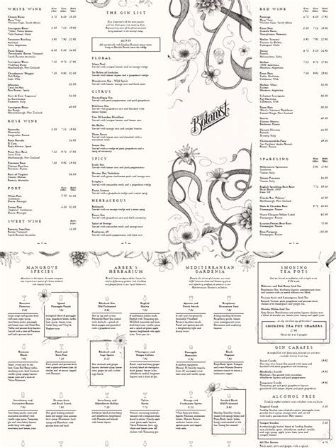 Batonis Menu