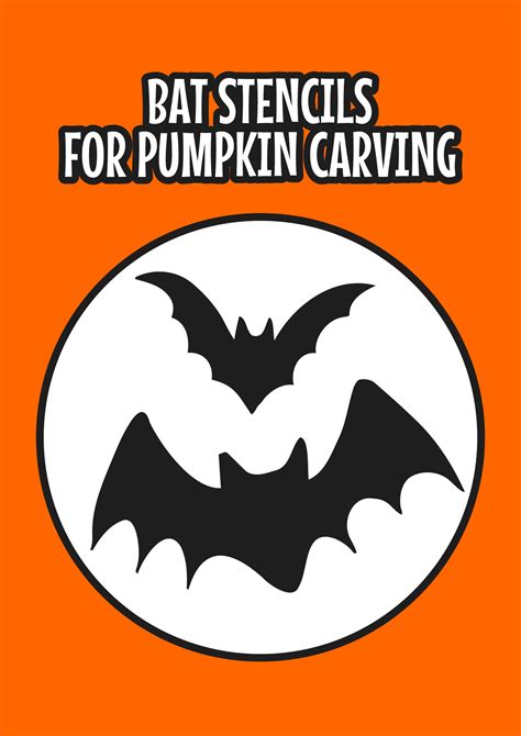 Bats Pumpkin Carving
