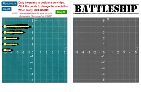 Battleship Cartesian Coordinates Geogebra Math Battleship - Math Battleship
