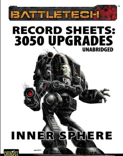 Battletech Record Sheets 3050 Upgrades Unabridged Clans