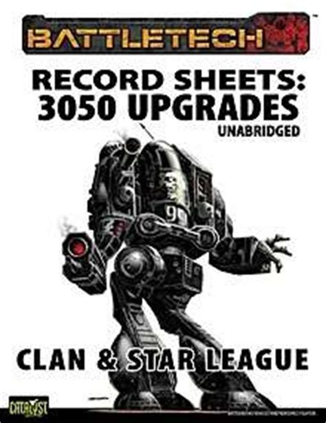 Read Battletech Record Sheets 3050 Upgrades Unabridged Clans 