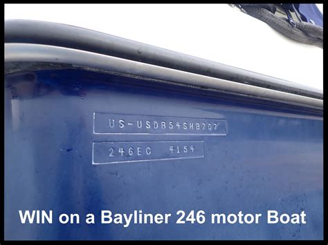 Bayliner Serial Number