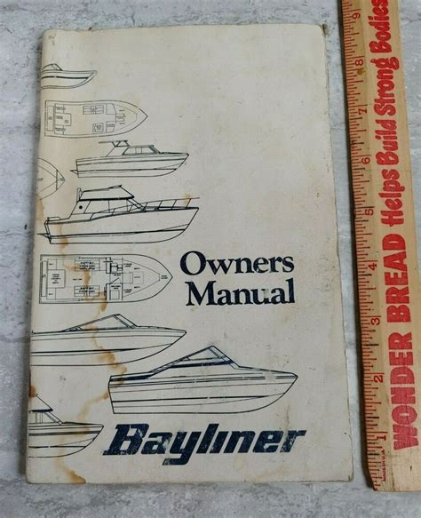 Full Download Bayliner Owners Manual 