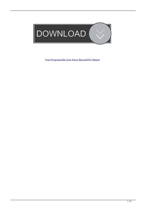 Baysens019c Programming Guide